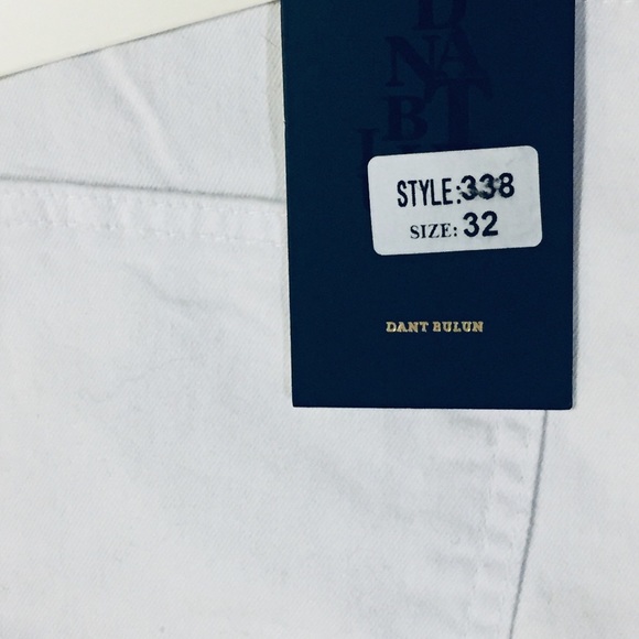 DANT BULUN Zipper Ripped Biker Jeans Skinny - Picture 4 of 8